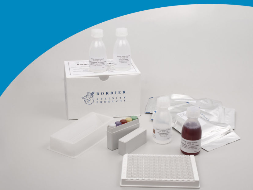 Strongyloides ratti IgG ELISA test kit with kit components