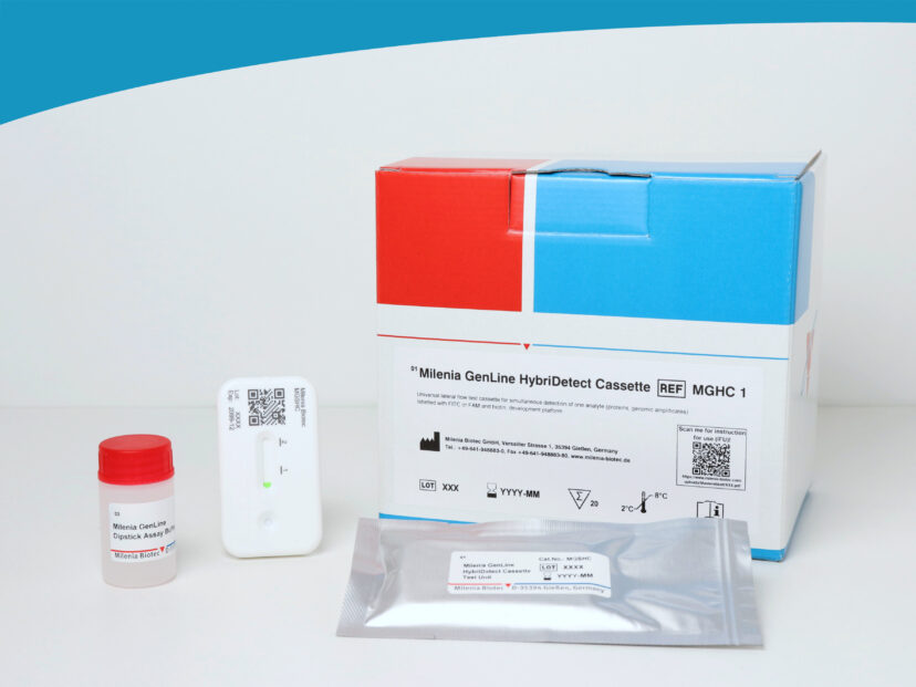 Milenia GenLine HybriDetect Cassette Test Kit, Cassette and Assay Buffer